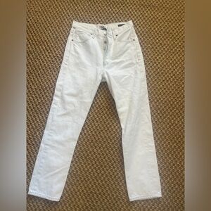 Citizens Of Humanity White Ankle Jeans
